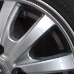 BSエコピア　2020y製造品　165/65R13　社外アルミホイール付き　の画像