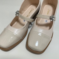 パンプス　ベージュ　レディース5cm