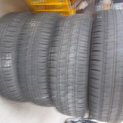 BSエコピア　2020y製造品　165/65R13　社外アルミホイール付き　の画像