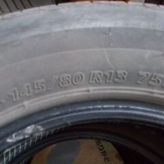 BSネクストリー2021y製造品　145/80R13　の画像