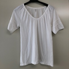 GAPギャップ レディース Mサイズ   ホワイト 半袖シャツ ...