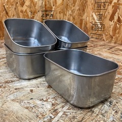 s7111) 寿金属工業 ベルサイユ ステンレス 深型 バット 5個セット 調理器具 飲食店 業務用 調理器具 飲食店 業務用の画像