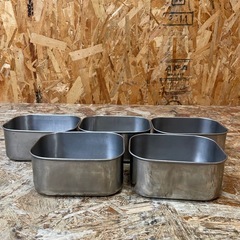 s7111) 寿金属工業 ベルサイユ ステンレス 深型 バット 5個セット 調理器具 飲食店 業務用 調理器具 飲食店 業務用の画像