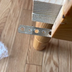 シングルベッド 木製 ジャンク(使用可)の画像
