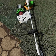値下げしました。2ウェイ  草刈機  アースマン  100V コ...