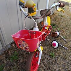 アンパンマン　自転車　12インチの画像