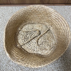IKEA FLÅDIS フローディス シーグラス バスケット かごの画像