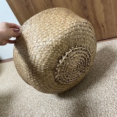 IKEA FLÅDIS フローディス シーグラス バスケット かごの画像