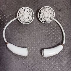 ハンズフリー & シェア HQM-FB01（ネックファン、ハンディファン）未使用品の画像