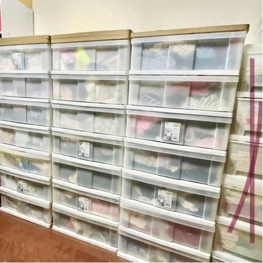 【8/7まで限定値下げ】ウッドトップチェスト 組み替え可能 7段 3個セット 段数変更可能 アイリスオーヤマ 衣類収納 引き出し衣装ケース