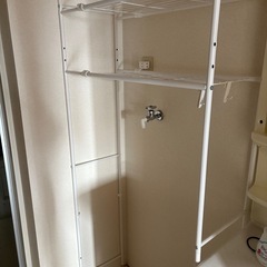 洗濯機の上のラック