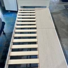 【ご成約】ニトリ シングルベッド N-sleep  E1 引出し付【目立ったシミ無し！美品】の画像