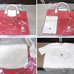 レトロ ハローキティ グッズ 8点まとめ売り 1977年代(デザイン)＋30years(Tシャツ）サンリオ 未使用長期保管品 HELLO KITTY キティ＋飛行機 苫小牧西店の画像