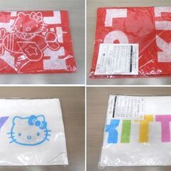 レトロ ハローキティ グッズ 8点まとめ売り 1977年代(デザイン)＋30years(Tシャツ）サンリオ 未使用長期保管品 HELLO KITTY キティ＋飛行機 苫小牧西店の画像