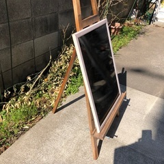 インクボード＆木製スタンド1000円の画像