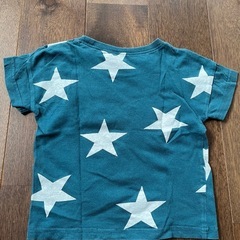 《２５》星柄　Ｔシャツ （80cm） の画像