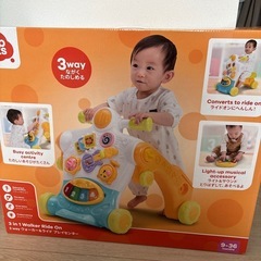 top tots 3in1 ウォーカー&ライド プレイセンターの画像