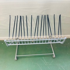 値下げ　タオルハンガースタンド　大量タオル干し　物干し　の画像