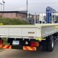 【J-0082】日野 レンジャー FC9JKA 4段フックイン クレーン タダノ H25年式 6万km AT車 最大積載量2650kg 東洋ボディ リモコン付 1年車検付の画像