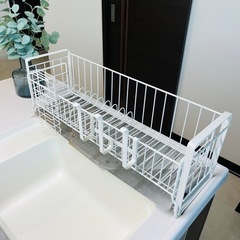 ✨美品✨食器水切りラックの画像