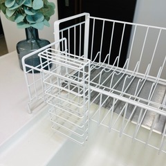 ✨美品✨食器水切りラックの画像