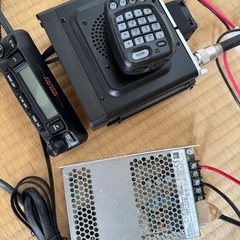 YAESU FTM-6000無線機と低損失 9D-FB