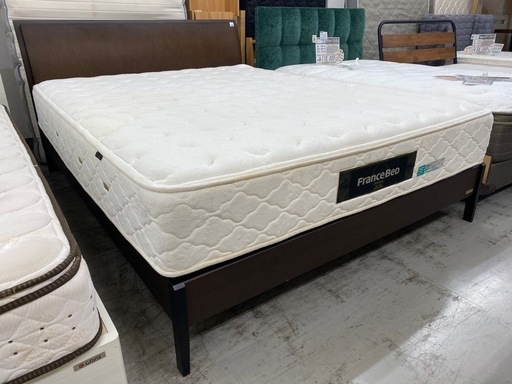【愛品館 江戸川店 】 引き出し付き ワイドダブルベッド FranceBed（フランスベッド）