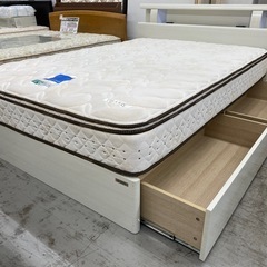【愛品館 江戸川店 】 引き出し付き ダブルベッド dreambed（ドリームベッド）の画像