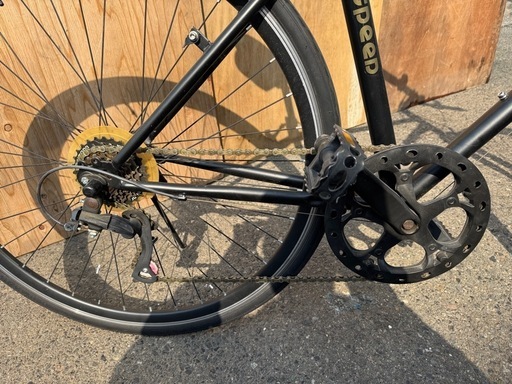【引き取り予定あり】21tecnology speed クロスバイク 700c 6段変速