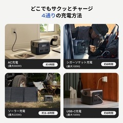 美品✨ポータブル電源 エコフロー の画像