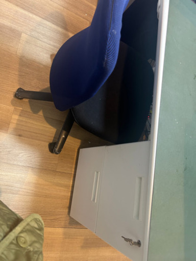オフィステーブル　椅子　2セット