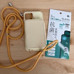 iPhone14  ケース　ガラスフィルム
