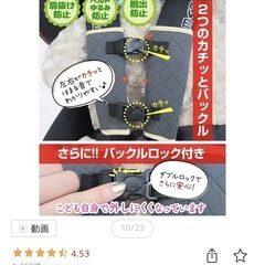 チャイルドシート抜け出し防止2個セットの画像
