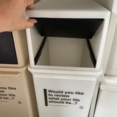 ゴミ箱　ダストボックス　3点　usedの画像