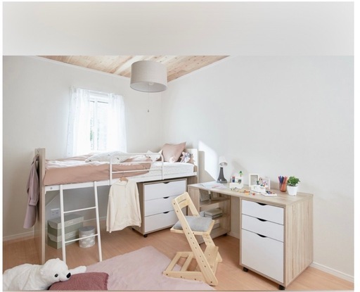 ロフトベッド　子供用シングル