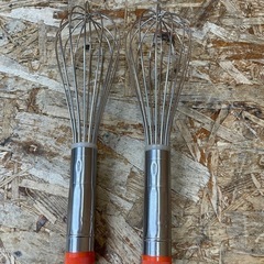 (s7113) 寿菓工精器 ホテイ印 シルバー泡立 ホイッパー 300ｍｍ 270mm 240mm まとめて 調理用品 キッチン用品の画像