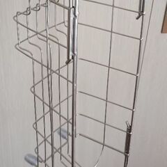 水切りかご　ステンレス　キッチン　40ｘ15ｘ13くらい　縦伸縮可
