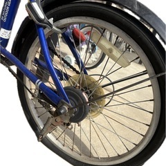 折りたたみ自転車の画像