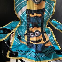 ミニオンズ アウトドアチェア　折りたたみチェア 子供 キッズ  ...