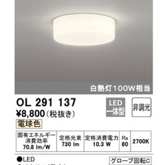 お安くさせていただいてます！！シーリングライト　OL291137Rの画像
