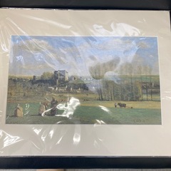 複製画 コロー「ラ･フェルテ=ミロンの風景」 大原美術館