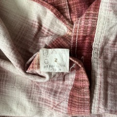 octopus  army メンズチェックシャツ　Lサイズ
の画像