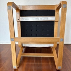 美品 無印良品のリビングでもダイニングでもつかえるソファチェア