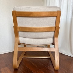 美品 無印良品のリビングでもダイニングでもつかえるソファチェア