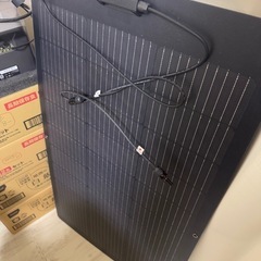 美品✨柔軟ソーラーパネル