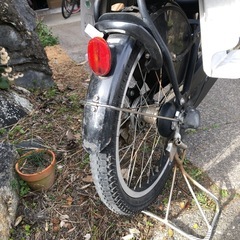 受付終了　子供乗せ　自転車　ブリヂストン　アンジェリーノの画像