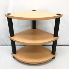 stp-3095　コーナーラック　3段　オープンラック　ナチュラ...