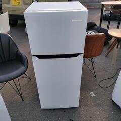 ハイセンス 2ドア冷凍冷蔵庫 HR-B1201 2019年製 ホワイト