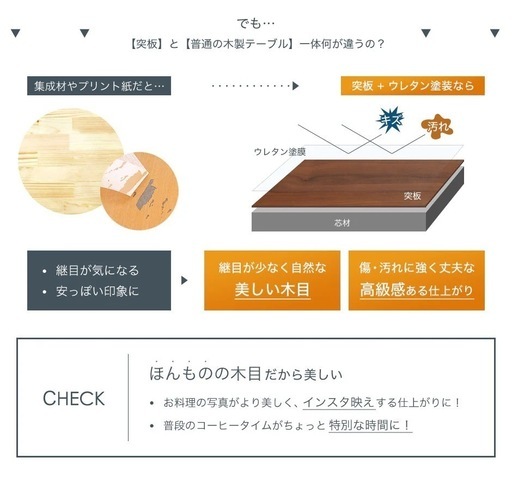 ダイニングテーブル