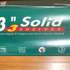 新品未使用未開封品 カラフルプラスチックシェルフ オープンラック 軽量 組立工具不要 幅75×奥行33×高さ110cm 3段の画像